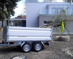 doprava zahradních materiálů - W-GARDEN Realizace zahrad