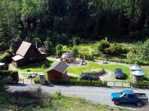 Zahradní domek, parkovací stání překrásná zahrada-W-GARDEN-Realizace zahrad0073