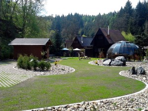 Zahradní domek, parkovací stání překrásná zahrada-W-GARDEN-Realizace zahrad0086